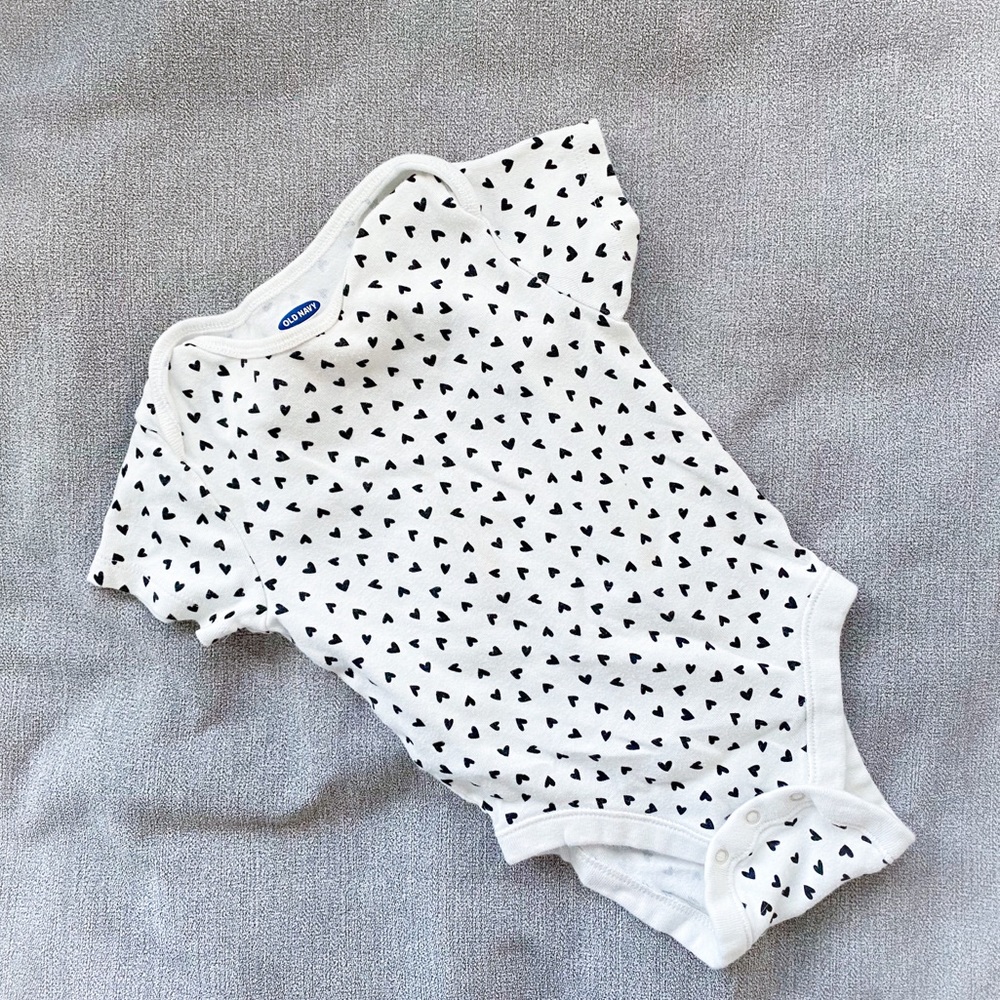 Heart onesie